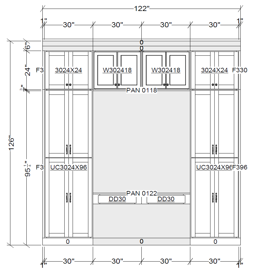 Built In Desk