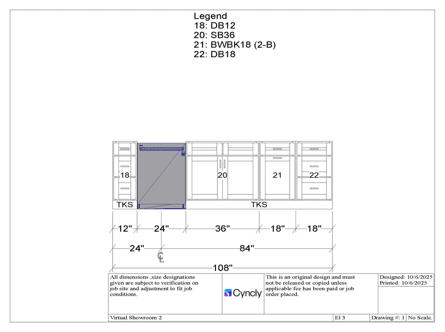 Detailed 15x13 Kitchen with 5-Piece Drawer Front - Misty Grey