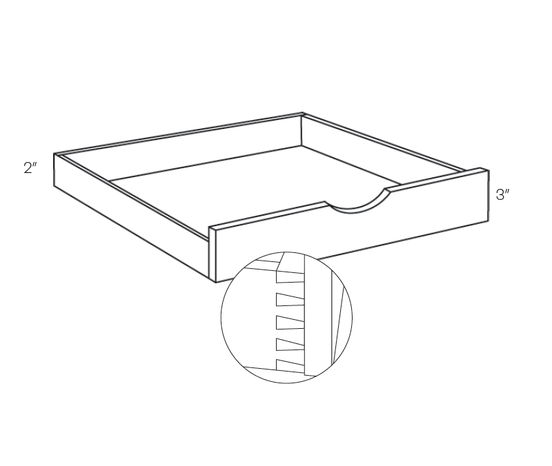 Pull Out Shelf - 42"W