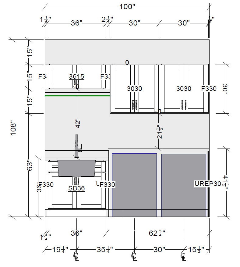 Smoky Grey Stained Laundry