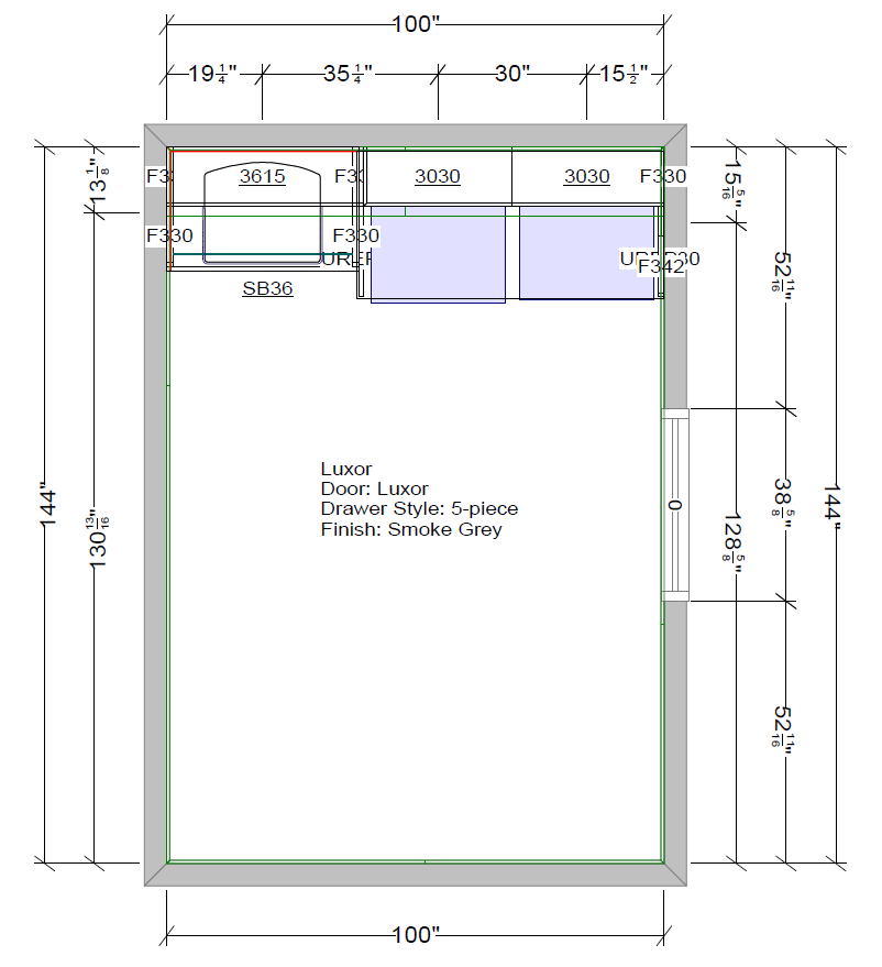 Smoky Grey Stained Laundry