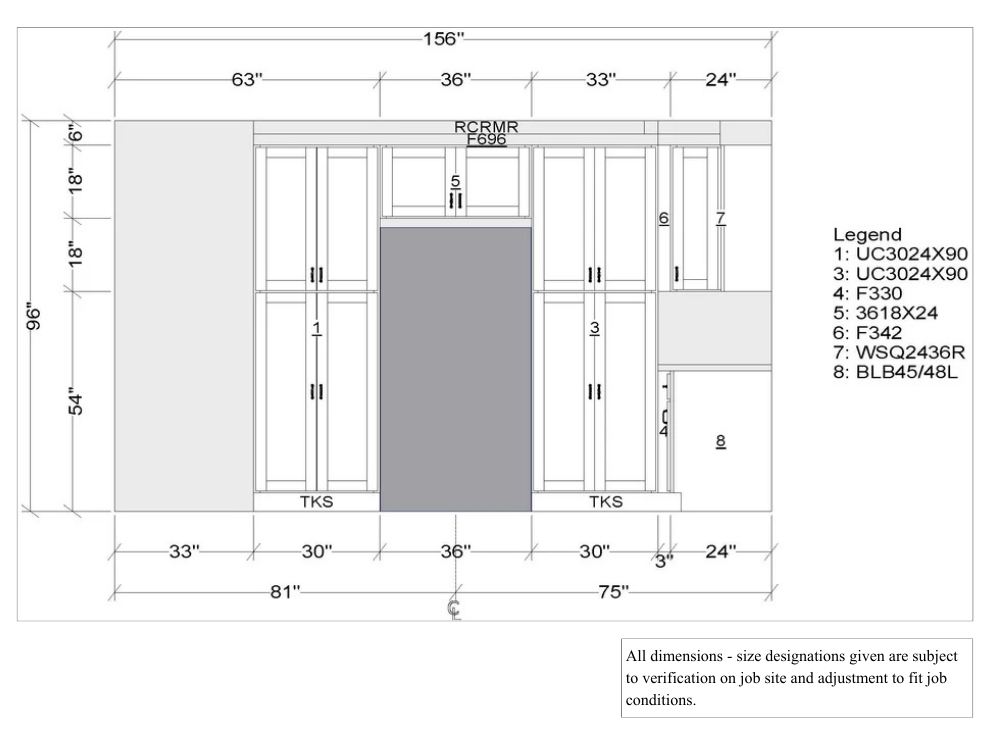Misty Grey Elevated Kitchen