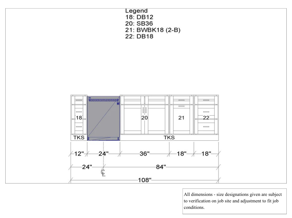 Misty Grey Elevated Kitchen