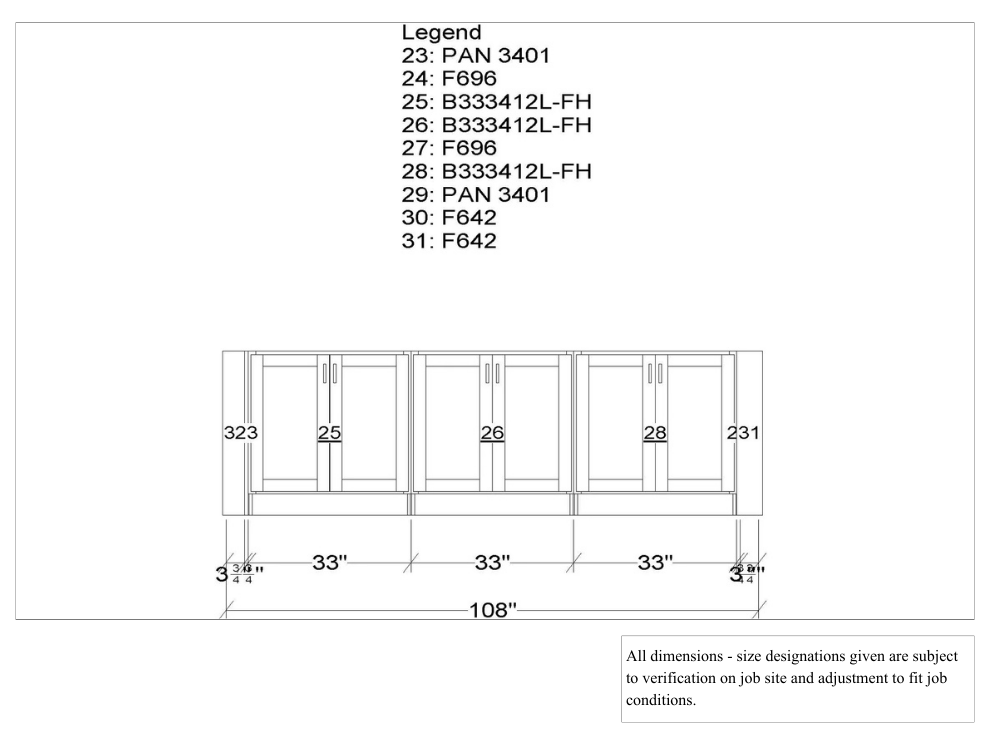 Misty Grey Elevated Kitchen