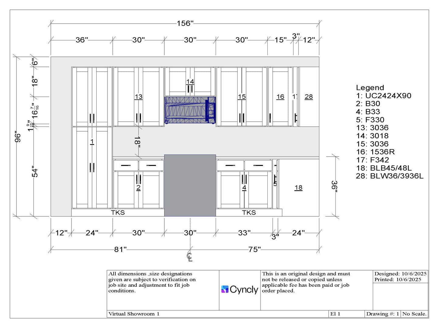 Simple Elegant 15x13 Kitchen - White