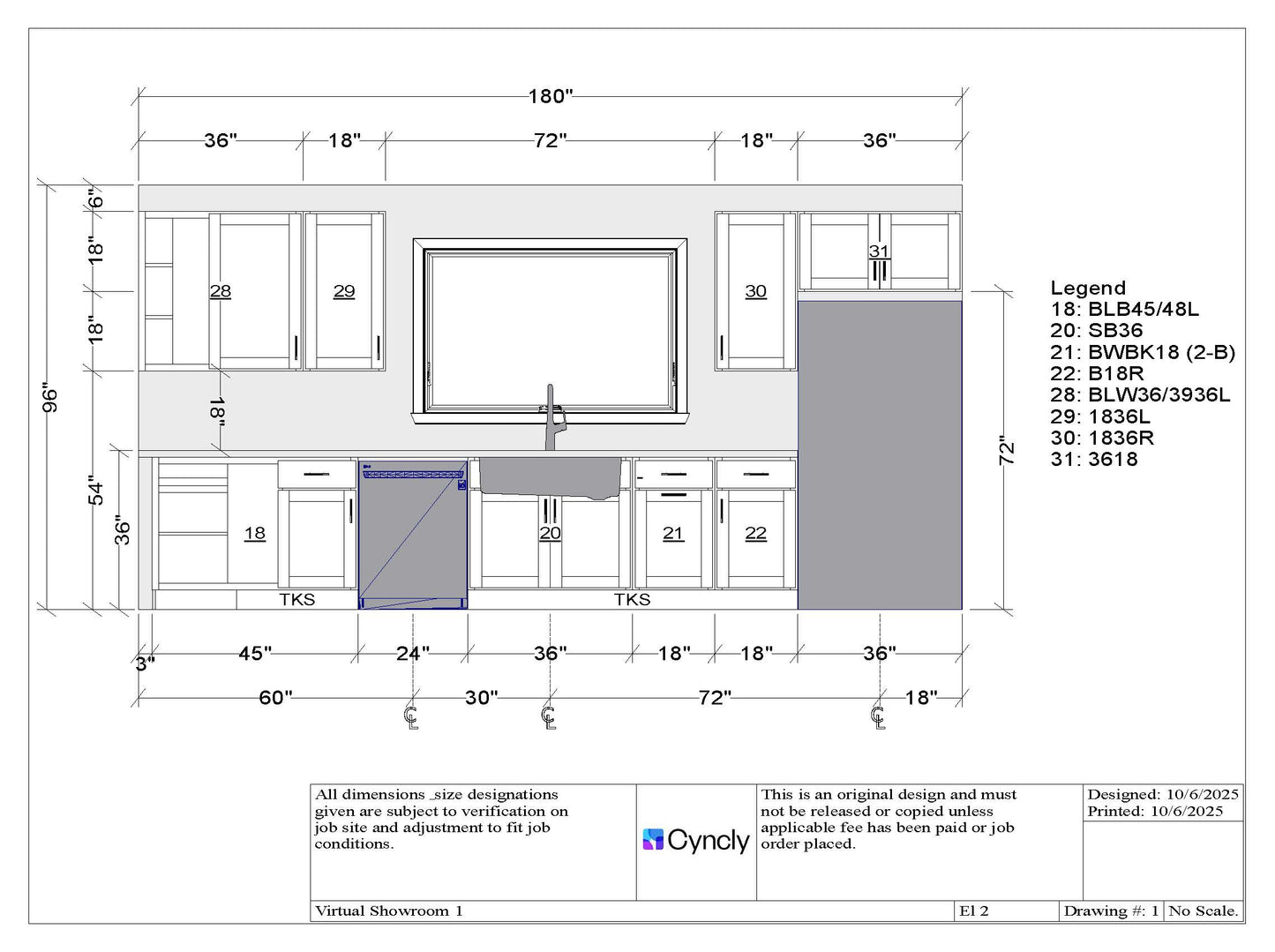 Simple Elegant 15x13 Kitchen - White