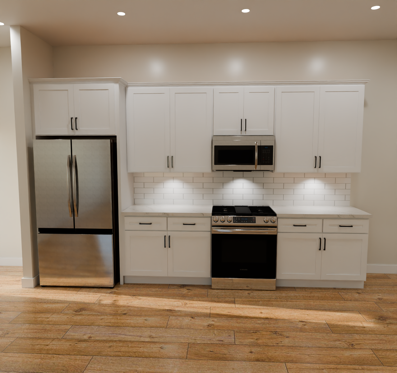 White Studio Kitchen