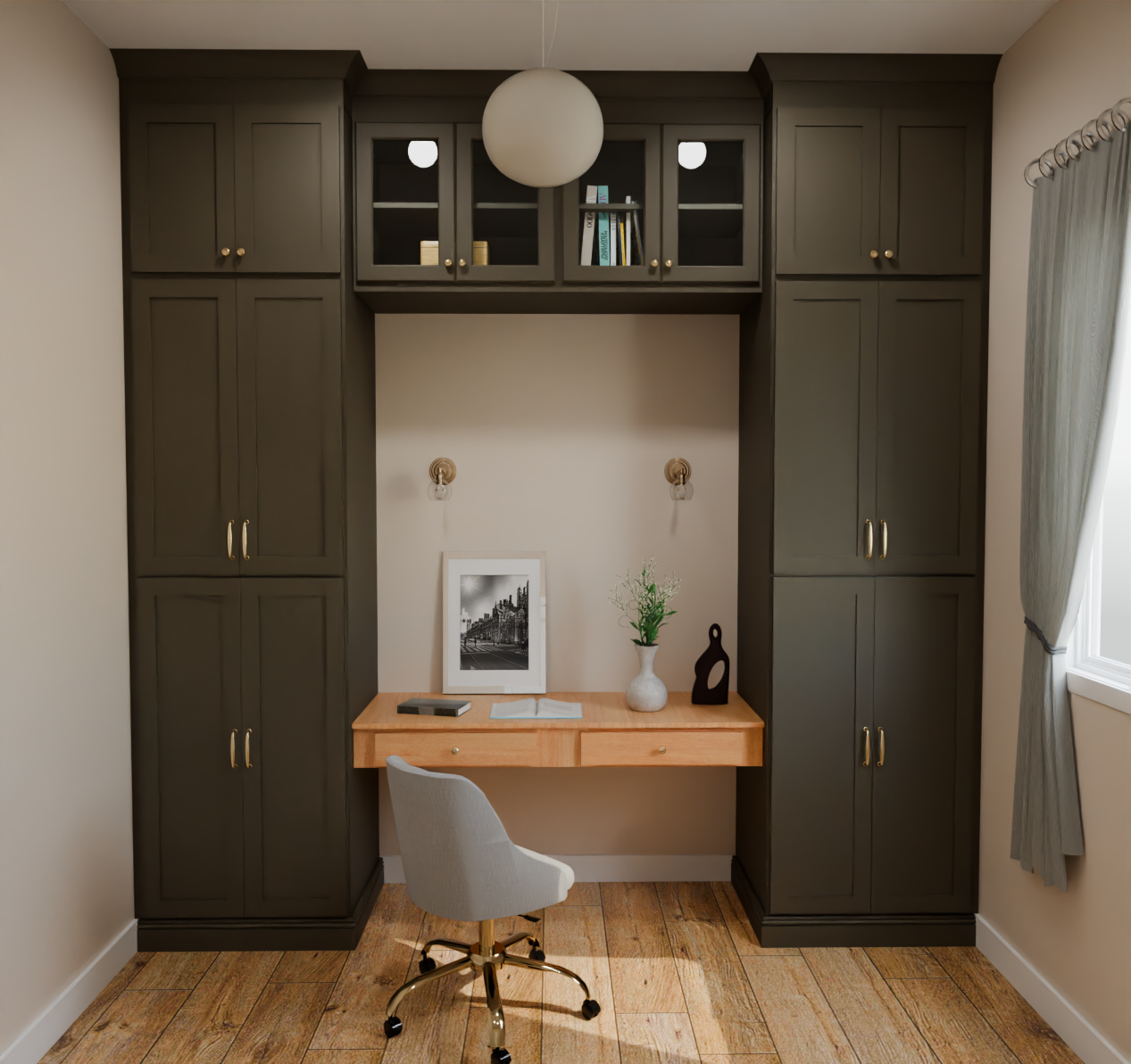 Built In Desk