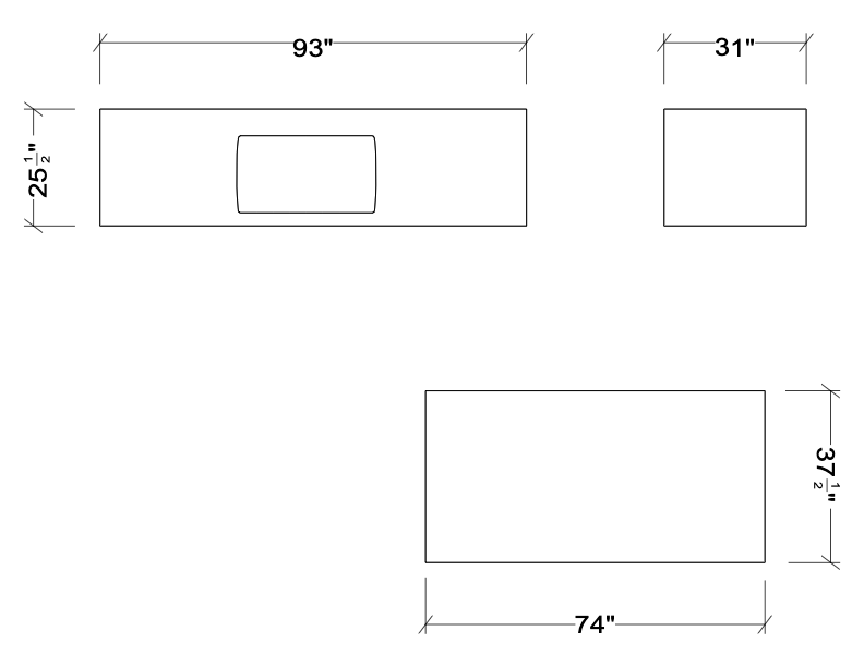Espresso Rustic Kitchen with Island