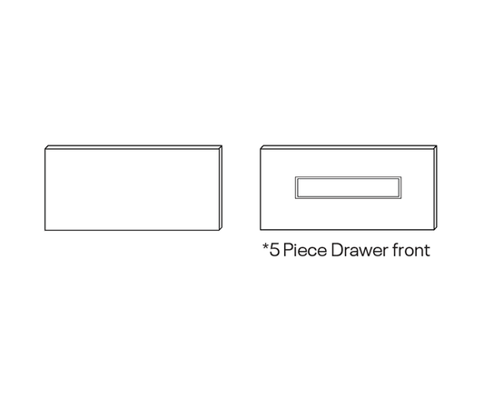 Drawer Front for DF-B15 BLB39/42 CSB36 CSF36 SB60/M - 5 Piece DF