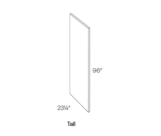 Veneer Tall End Skin, 23-1/4″W X 96″H X 1/4″ Thick