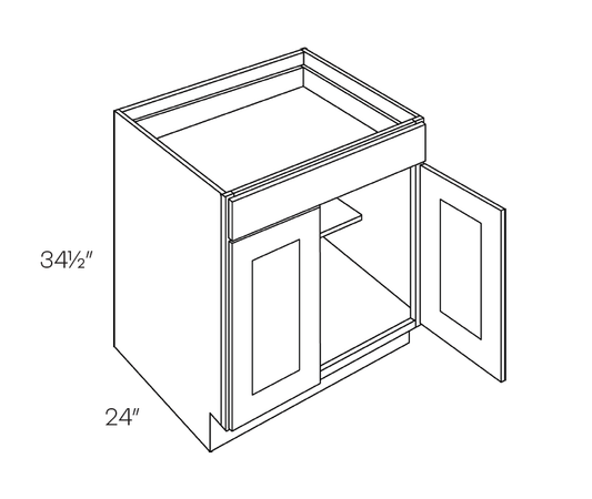 Base Cabinet, 42″W X 34-1/2″H X 24″D